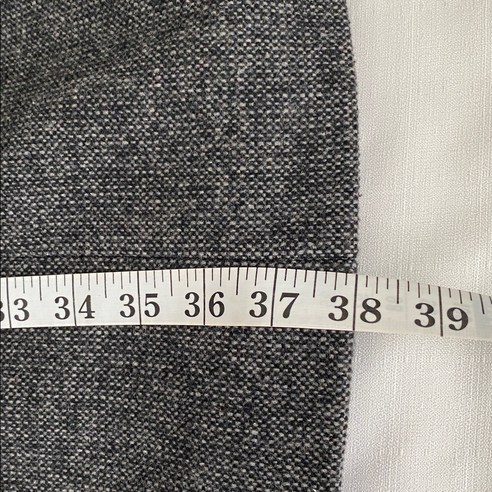 Jones New York Charcoal Trench Coat Womens Mid Length Relaxed Button Up 1X - Picture 9 of 9
